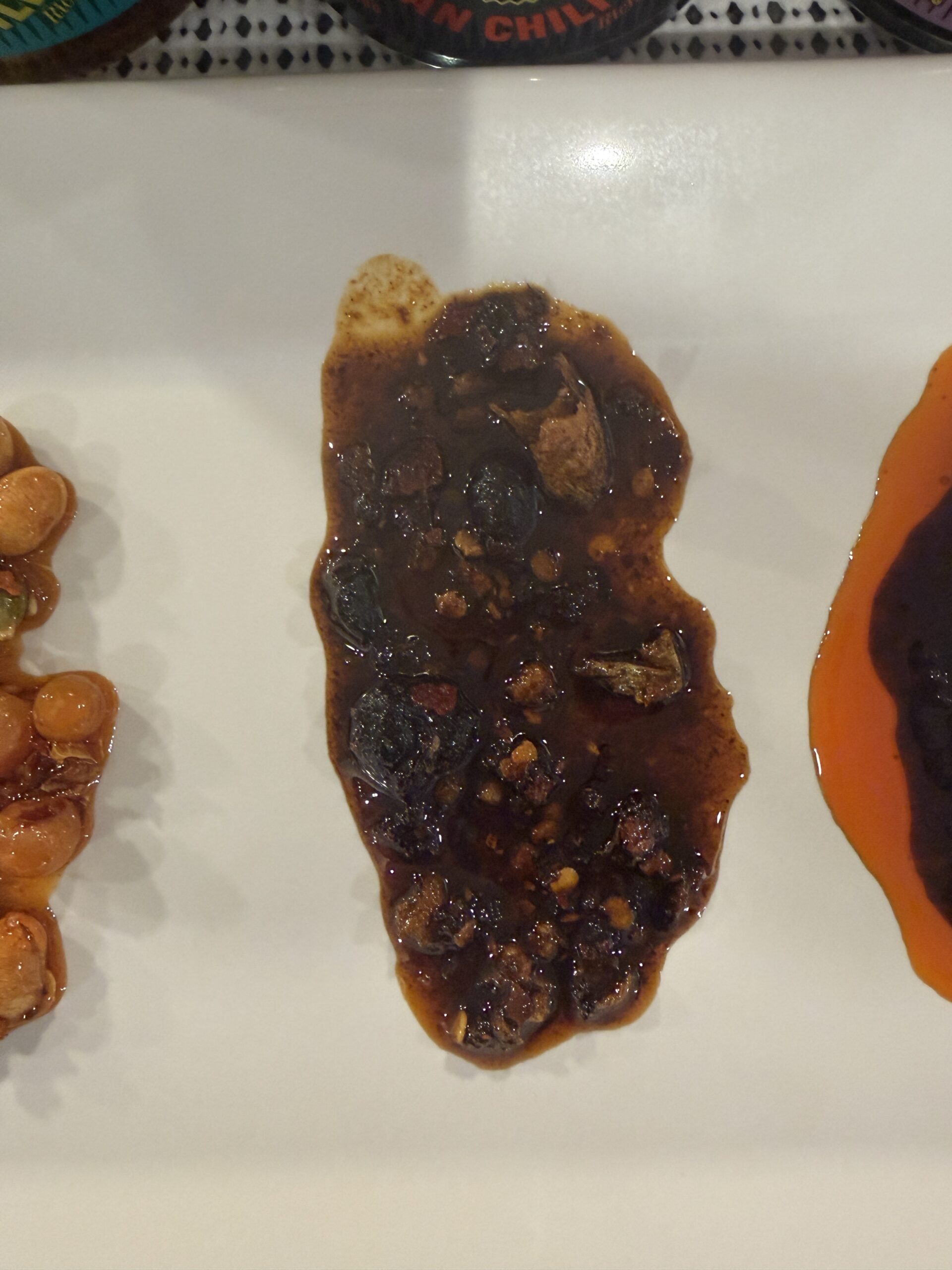 Fly By Jing Sichuan Chili Crisp Extra Spicy jar close-up — Flavor Index Lab