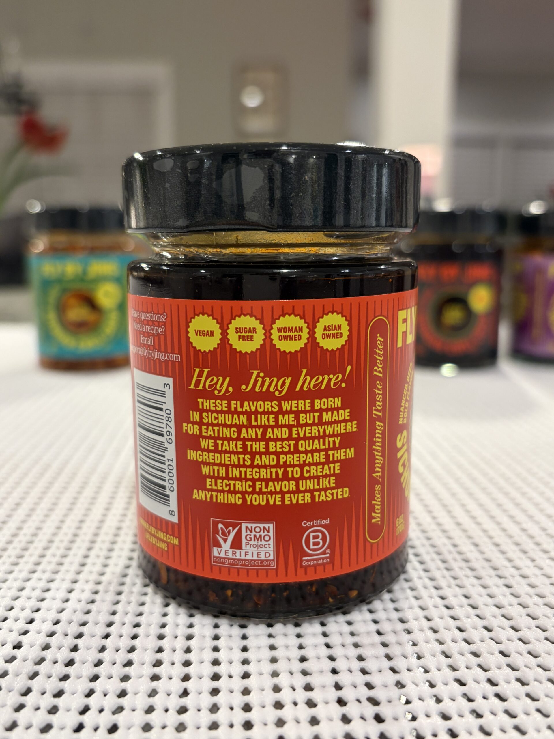 Fly By Jing Chili Crisp ingredients list — Flavor Index Lab