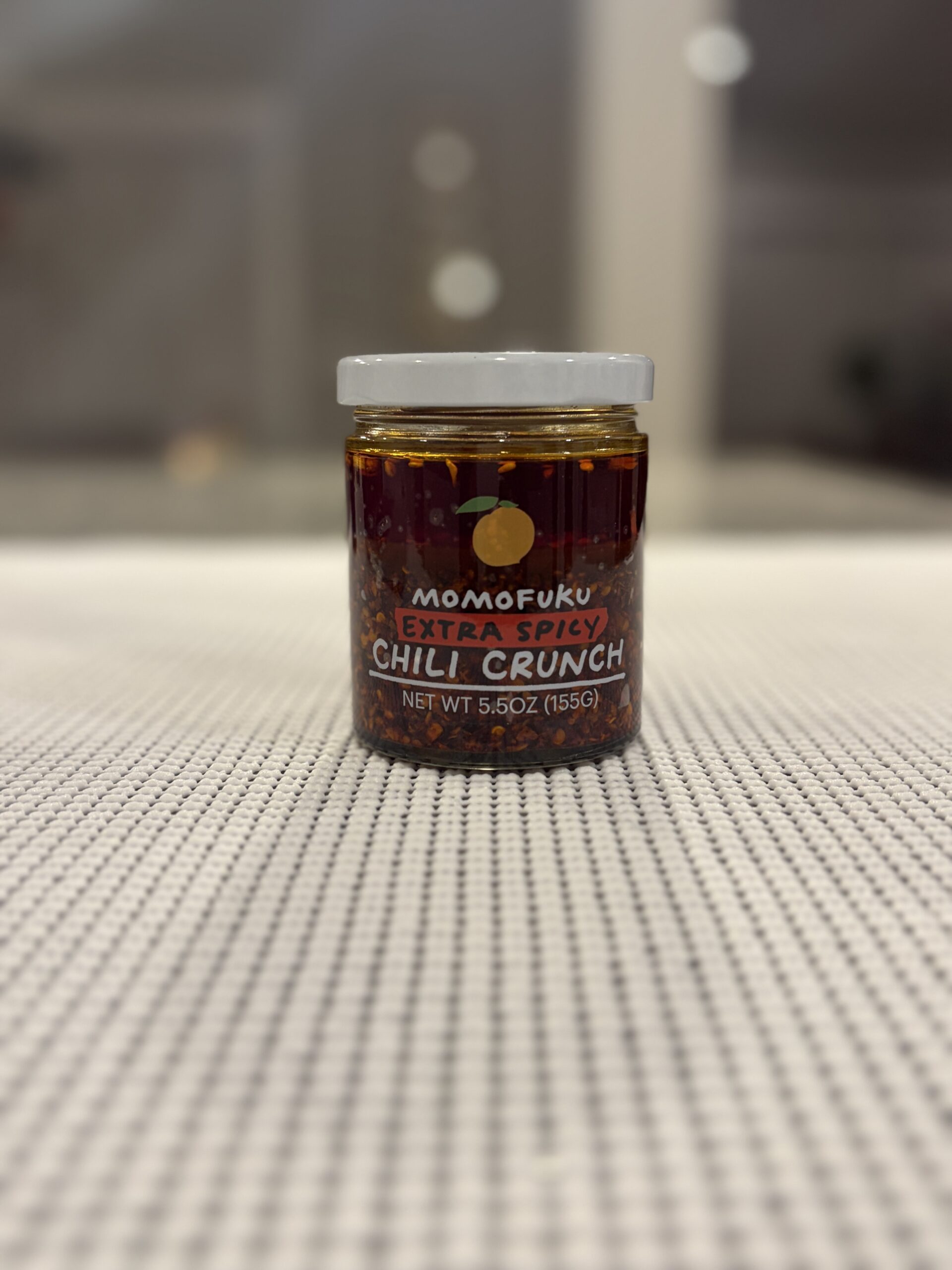 Momofuku Extra Spicy Chili Crunch jar — Flavor Index Lab