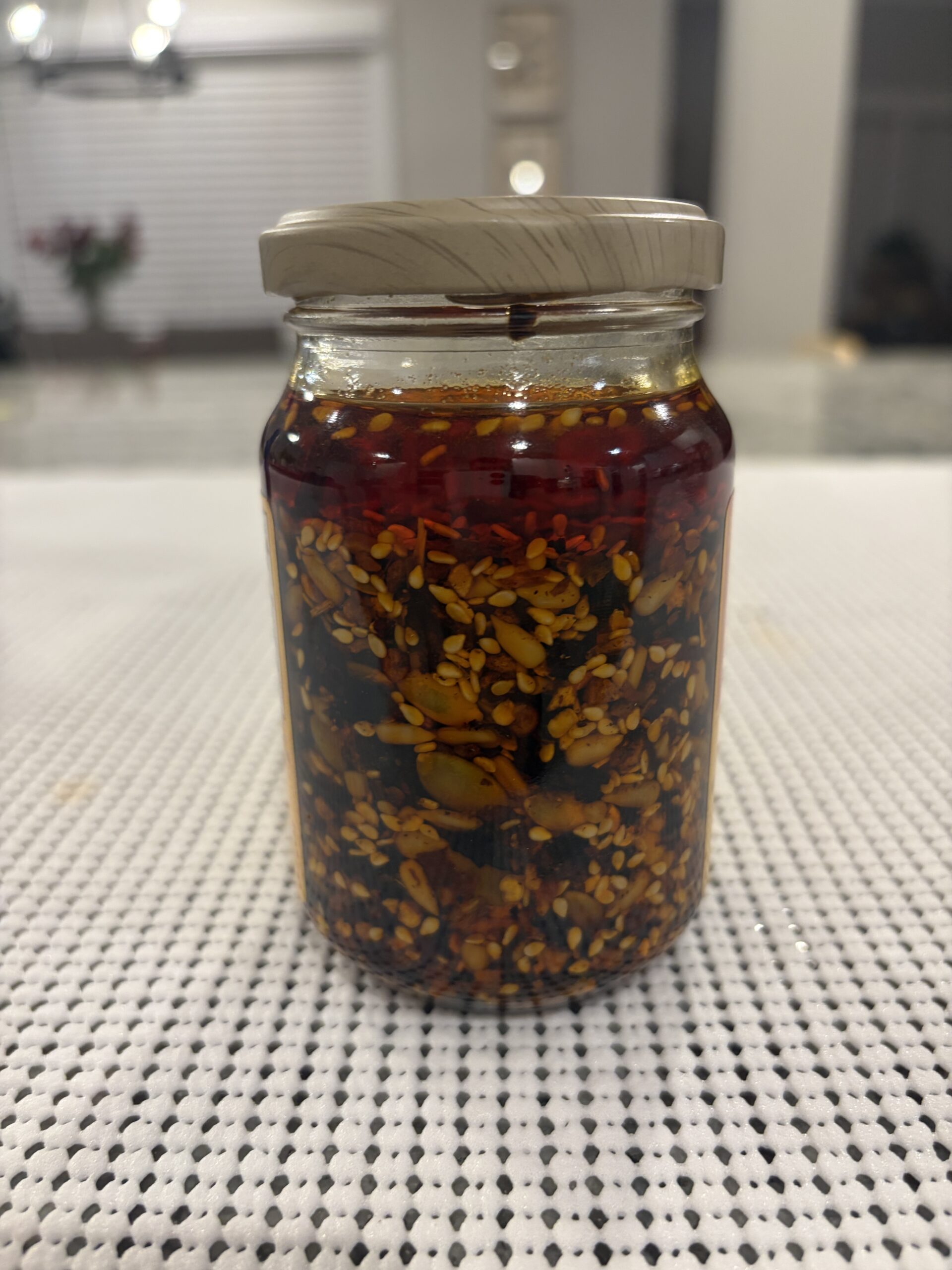 Cholula chili crisp oil and seed settlement — Flavor Index Lab