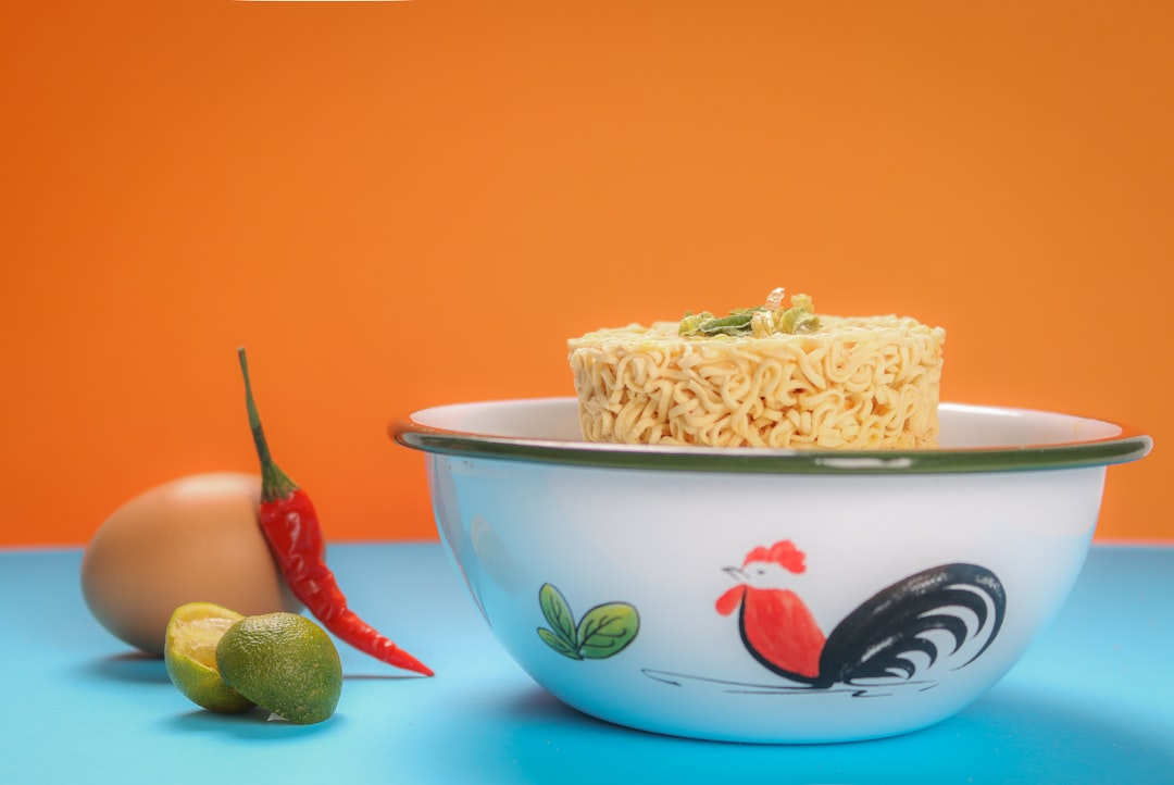 Bowl of ramen with chili oil drizzle — Flavor Index Lab