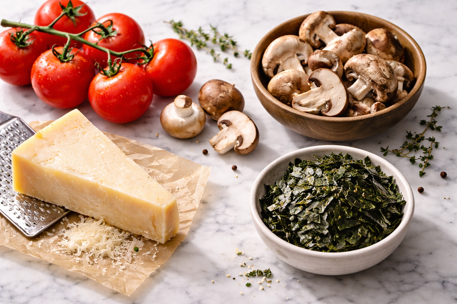 Natural sources of glutamate — umami-rich foods found alongside MSG — Flavor Index Lab