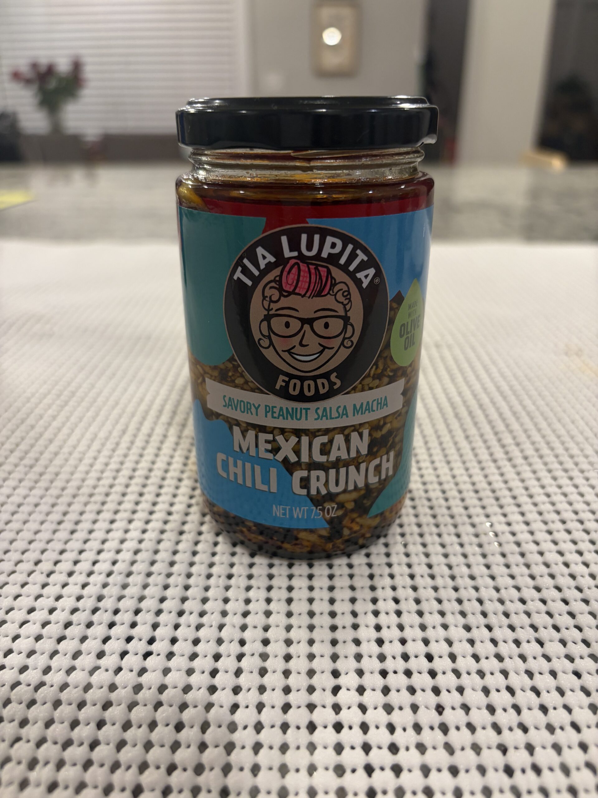 Tia Lupita Savory Peanut salsa macha jar — Flavor Index Lab