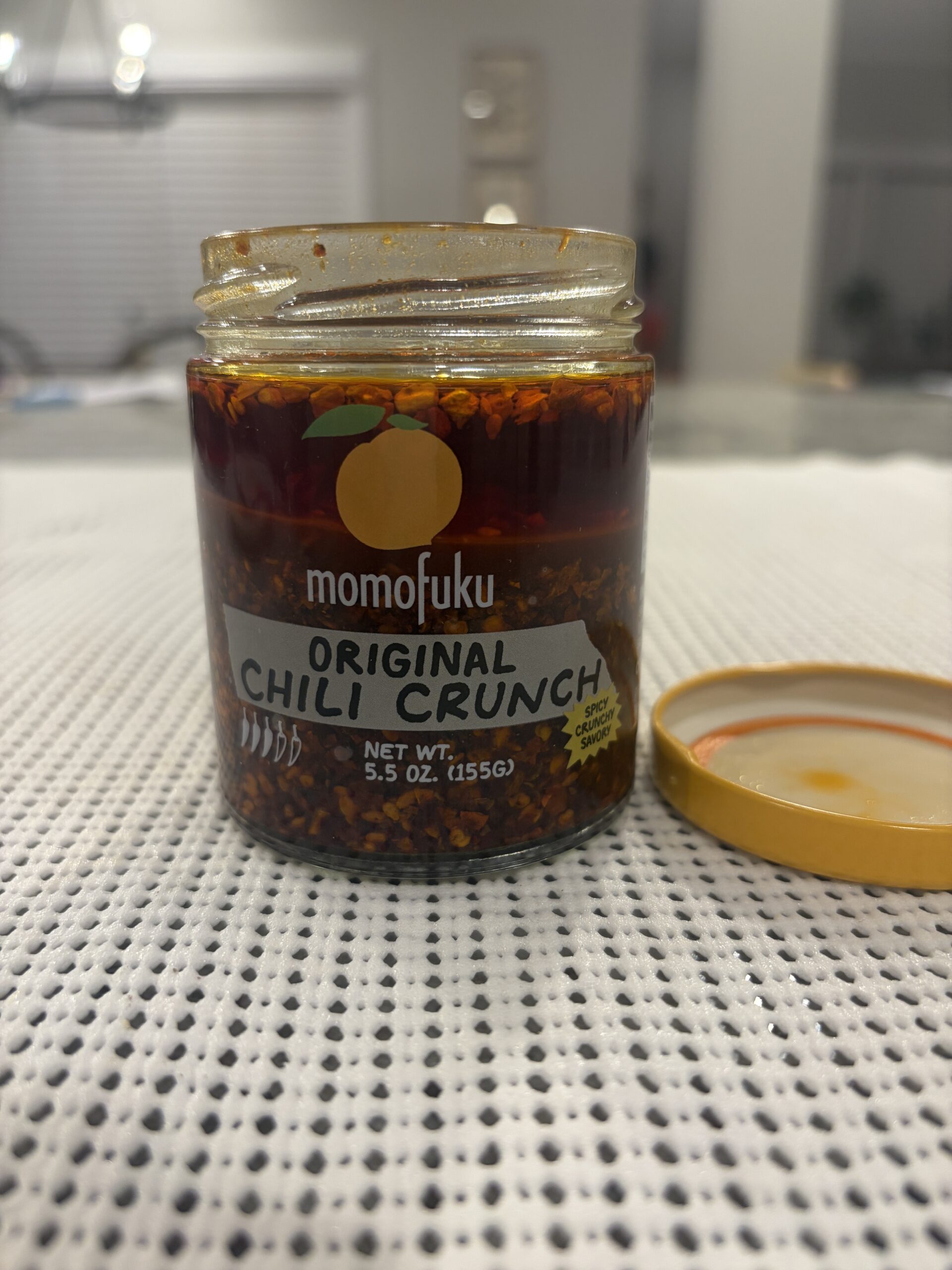 Momofuku Chili Crunch new batch oil and sediment settlement — Flavor Index Lab